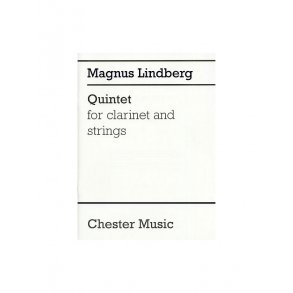 Magnus Lindberg: Quintet For Clarinet And Strings (Score)