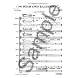 Esa-Pekka Salonen: Two Songs From Kalender R&ouml;d