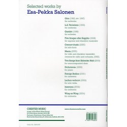 Esa-Pekka Salonen: Two Songs From Kalender R&ouml;d