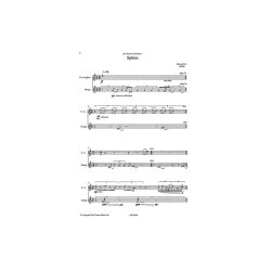 Holt: Sphinx for Cor Anglais and Gongs (Performing Score)