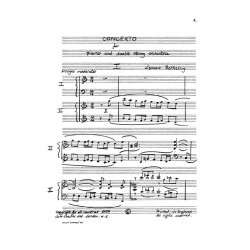 Lennox Berkeley: Concerto For Piano and Double String Orchestra (2 Piano Version)
