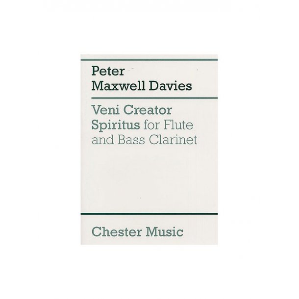 Peter Maxwell Davies: Veni Creator Spiritus (Score)