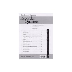 Recorder Quartets: Descant Recorder Part