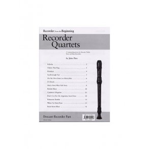 Recorder Quartets: Descant Recorder Part