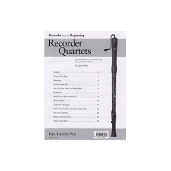 Recorder Quartets: Bass Recorder Part