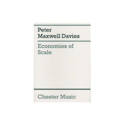 Peter Maxwell Davies: Economies Of Scale (Score)