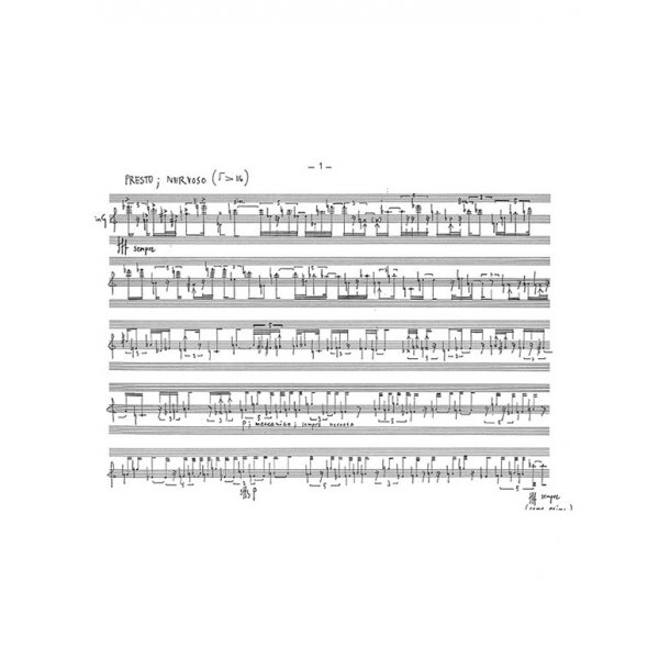 Esa-Pekka Salonen: Yta 1 For Alto Flute