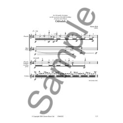 Simon Holt: Odradek (Score And Parts)