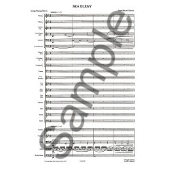 Peter Maxwell Davies: Sea Elegy (Study Score)