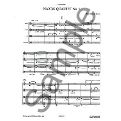 Peter Maxwell Davies: Naxos Quartet No.2 (Score)