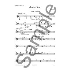 Simon Holt: A Knot Of Time - Parts (Soprano/Chamber Ensemble)