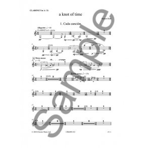 Simon Holt: A Knot Of Time - Parts (Soprano/Chamber Ensemble)