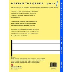 Making The Grade: Grade One - Revised Edition (Alto Saxophone)