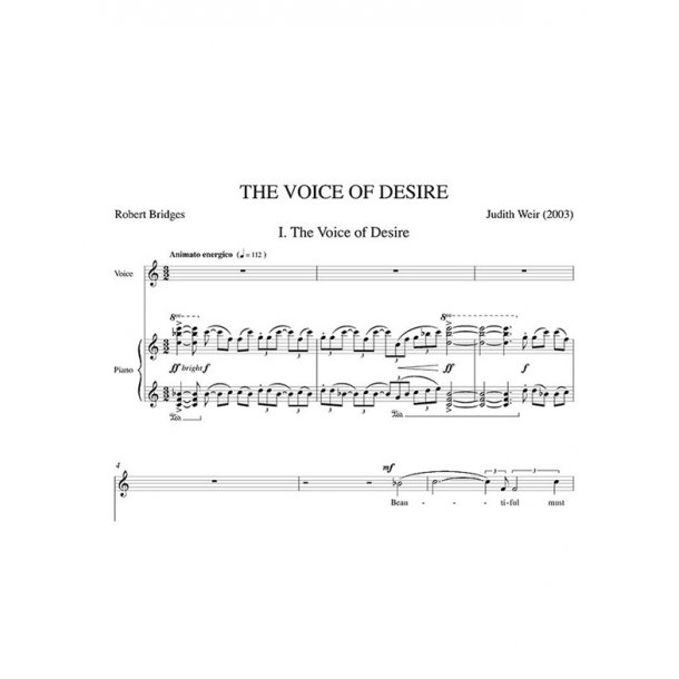 Judith Weir: The Voice Of Desire