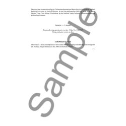 John Tavener: Remembering Lennox Through Michael (Score)