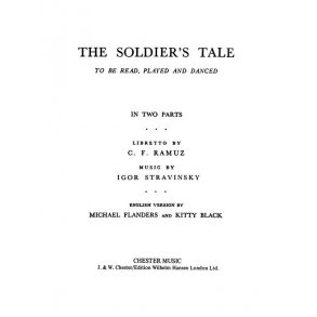 Igor Stravinsky: Soldiers Tale Libretto (English)