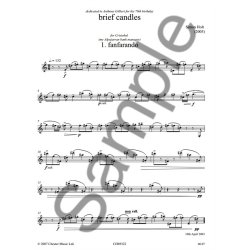 Simon Holt: Brief Candles