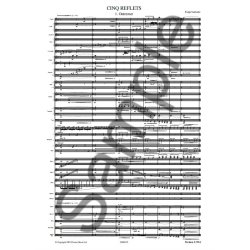 Kaija Saariaho: Cinq Reflets De L'Amour De Loin (Study Score)
