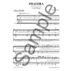Hans Werner Henze: Phaedra (Vocal Score)