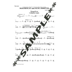 James Whitbourn: Magnificat and Nunc Dimittis (Tam Tam Part)