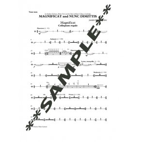 James Whitbourn: Magnificat and Nunc Dimittis (Tam Tam Part)