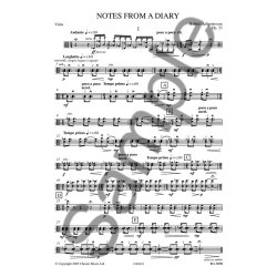Haflidi Hallgrimsson: Notes From A Diary Op. 33