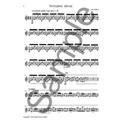 Joby Talbot: November - Eleven (Solo Violin Version)