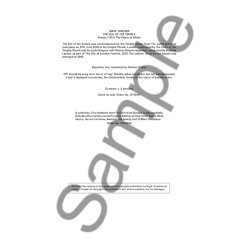 John Tavener: Awed By The Beauty (SATB)