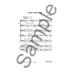 John Tavener: O Mary Theotokos (SATB)