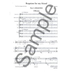 Preisner: Requiem For My Friend (Vocal Score)