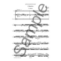 Simon Holt: 4 Quarters (Score)