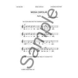 James Whitbourn: Missa Carolae (Congregation Part) Pack Of 50