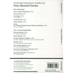 Peter Maxwell Davies: Naxos Quartet No.8 (Score)