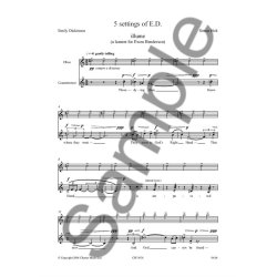 Simon Holt: 5 Settings Of E.D.
