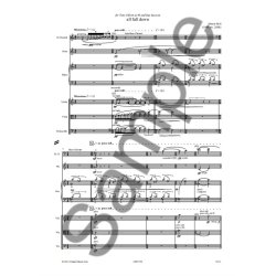 Simon Holt: All Fall Down (Study Score)