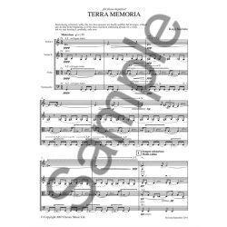Kaija Saariaho: Terra Memoria (Score)
