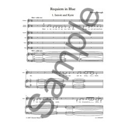 Harvey Brough: Requiem In Blue (Vocal Score)