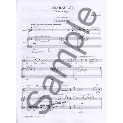Kaija Saariaho: Leinolaulut (Leino Songs)