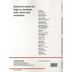 Joaquin Rodrigo: Cuatro Madrigales Amatorios (Medium Voice And Orchestra)