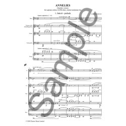 James Whitbourn: Annelies (Chamber Version) - Full Score