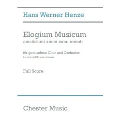 Hans Werner Henze: Elogium Musicum (Full Score)