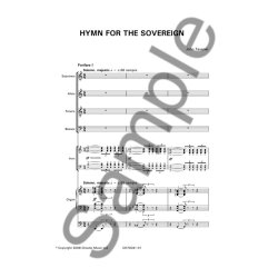 John Tavener: Hymn For The Sovereign (Vocal Score)