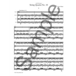 Kevin Volans: String Quartet No.10- Full Score