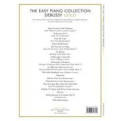 The Easy Piano Collection: Debussy Gold