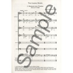 Pawel Lukaszewski: Two Lenten Motets