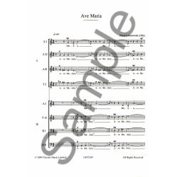 Pawel Lukaszewski: Ave Maria (Mixed Voice Double Chorus A Cappella)