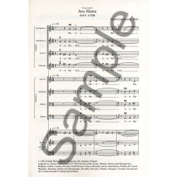 Pawel Lukaszewski: Ave Maria (Mixed Voice Double Chorus A Cappella)
