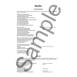 Kaija Saariaho: Emilie (Vocal Score)