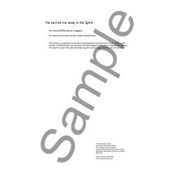 James Whitbourn: He Carried Me Away In The Spirit