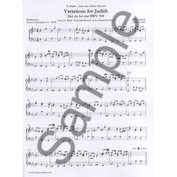 Variations For Judith